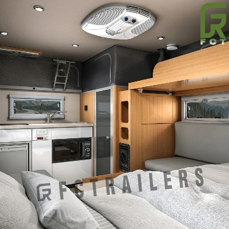 Factory sale good offroad  camper trailer caravan finished fold out  tiny house  Suitable for Outback Travel
