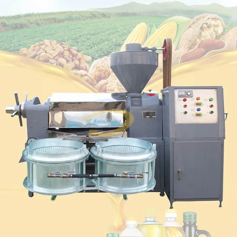 Best Corn Oil Make Machine Industrial Peanut Grain Oil Press Machine with Filter for Mustard