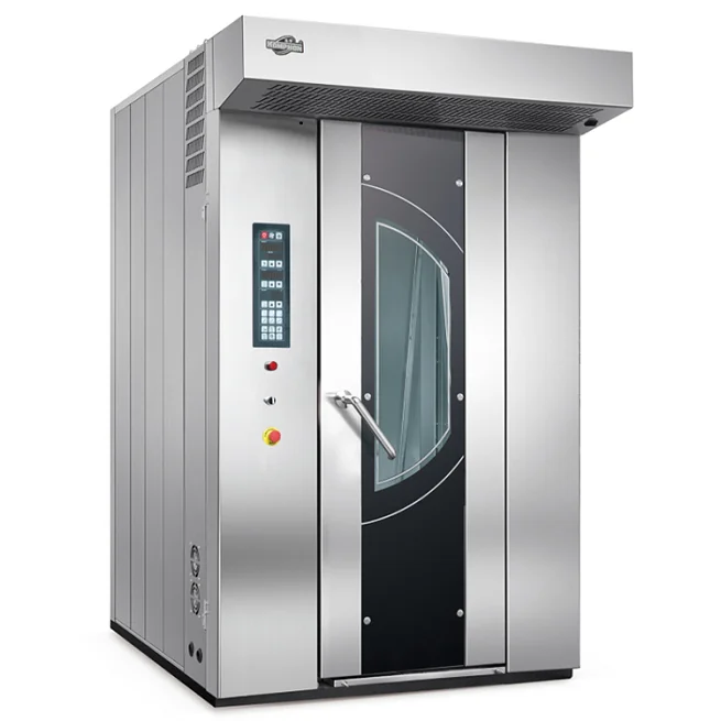 Commercial Big 16/32/64 Tray Diesel Oil / Electric/Gas Biscuit Pastry Rotating Baking Oven for Sale