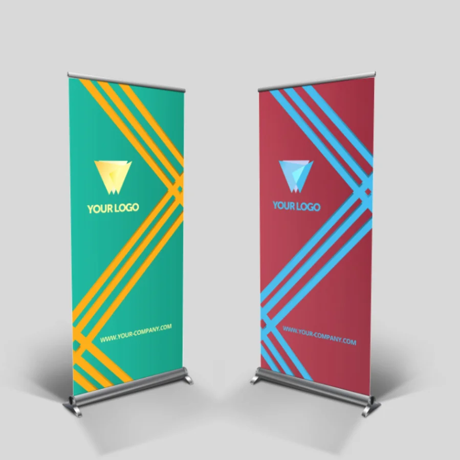 Economic Roll Up Banner Custom Design Aluminum roll up banner stand pull up banner