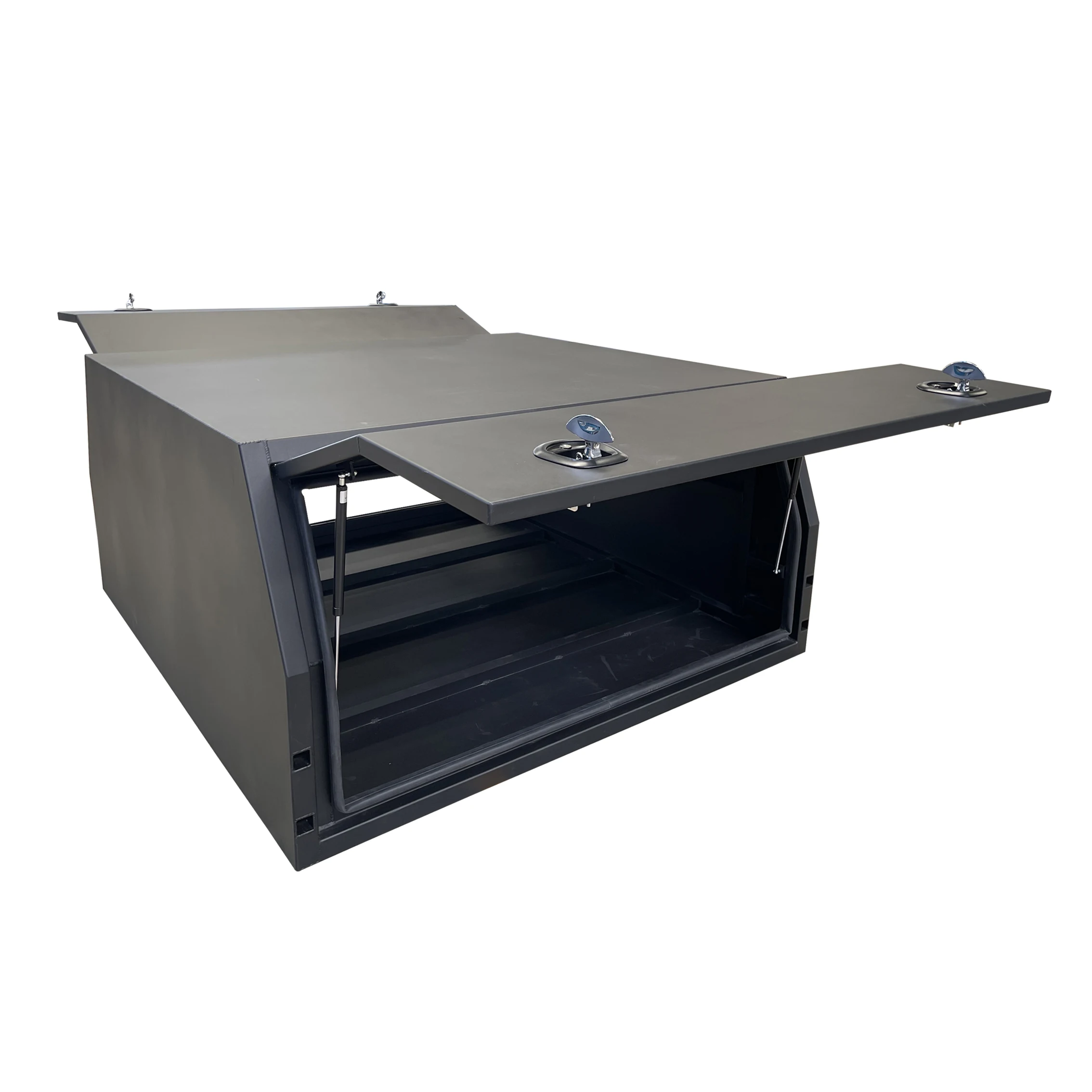 1800*1650*860 Black aluminum flat plate Material and aluminum 4x4 camper ute canopy