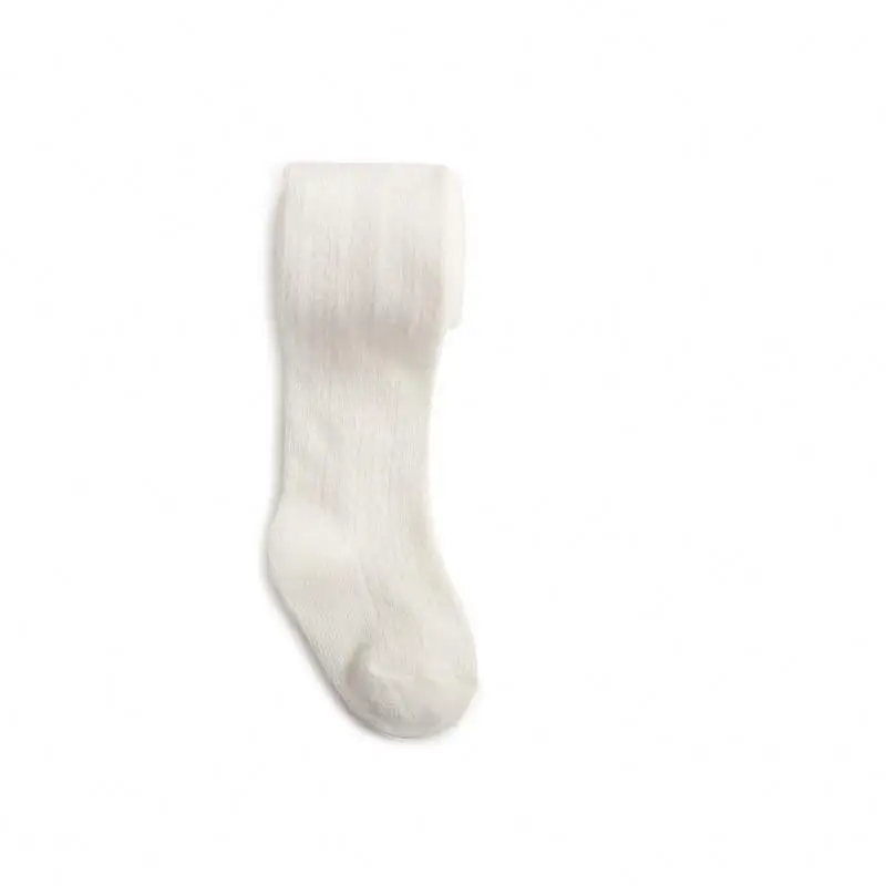 Newborn Bow Knot Children Pantyhose Knitted Colorful Leggings Stockings Baby Girls Cotton Tights