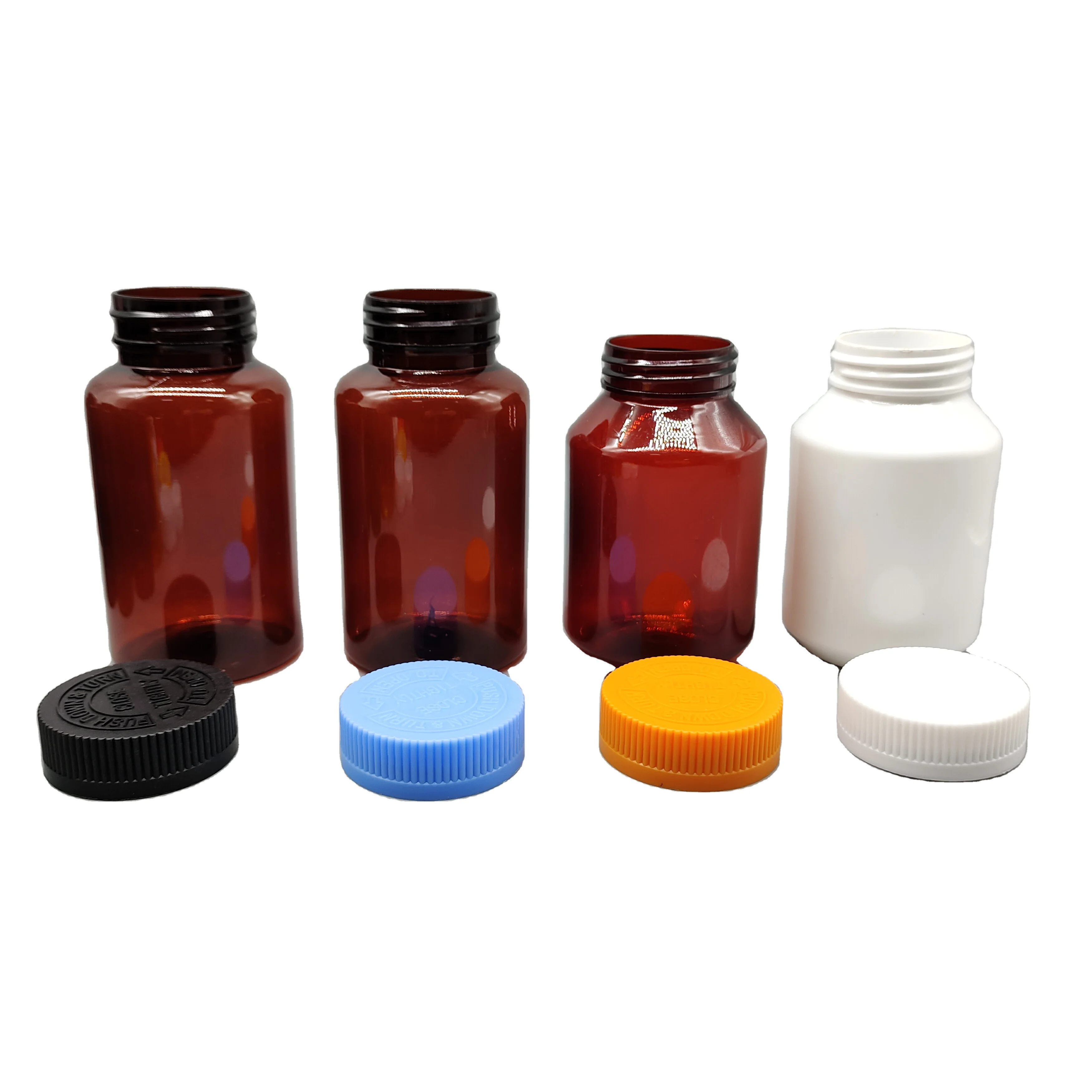 20cc 25cc 30cc 60cc 70cc 80cc 100cc 120cc 150cc 175cc 200cc 225cc 275cc 300cc PET Pill Capsule Jar With Custom Logo