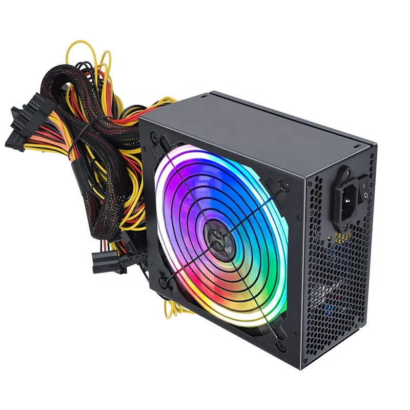 SENLIFANG ATX 2000W Colorful Computer Power Supply Support 8 GPU 24Pin Professional Machine 180-240V RU/FR Warehouse In Stock