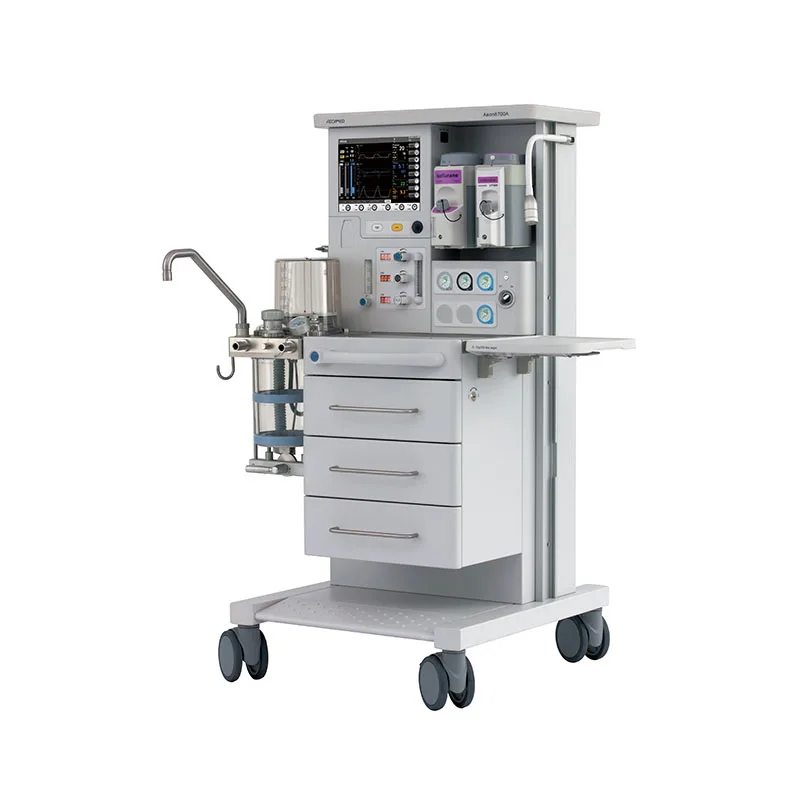 TFT touch screen private label hospital clinic use high end universal anesthesia machine