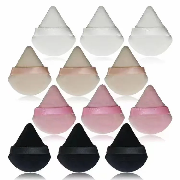 Hot Sale Triangle Shape Makeup Sponge Blender Super Softer Hydrophilic Polyurethane Makeup Sponge