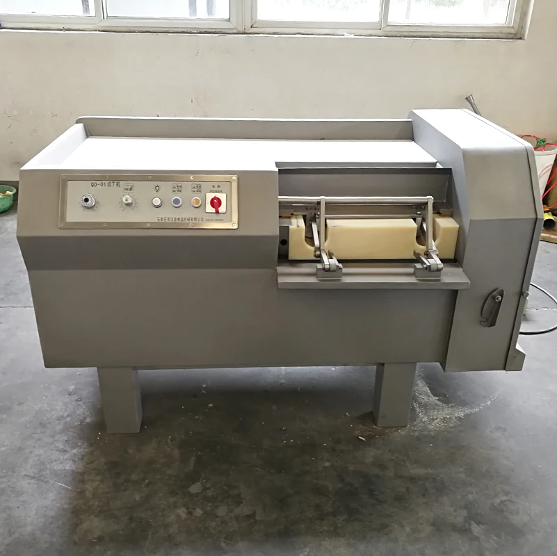 Industrial commercial fresh and frozen meat cut cubes machine meat dicer machine