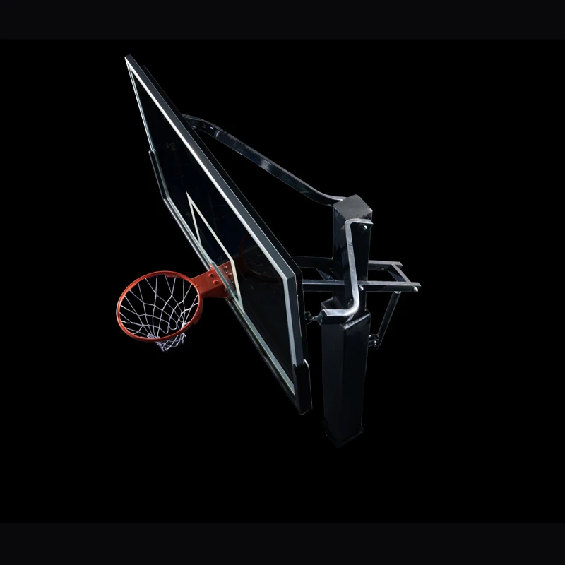 height adjustable in-ground basketball hoop school outdoor children basketball hoops for sale