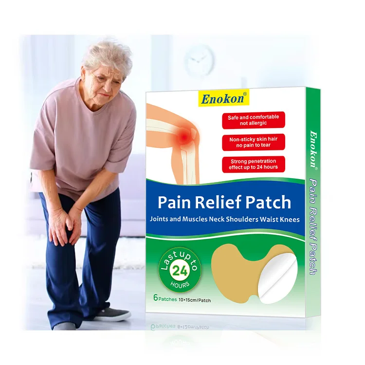 2025 Hot Product Far Infrared Pain Relief Patch for Knee Joint Pain Relief Effective Health Care Product