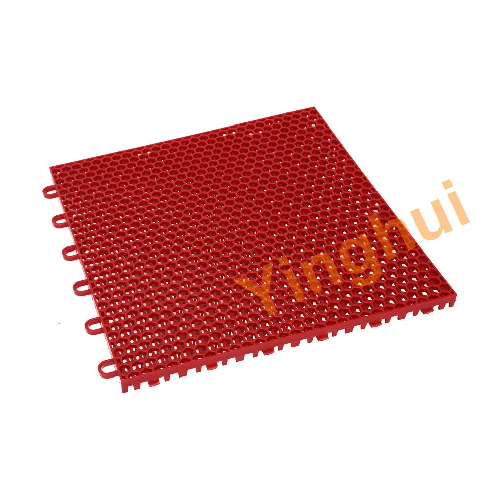 O-01 PP Portable Modular Interlocking Sports Flooring Tiles Outdoor Basketball Netball Pickleball Sport Court Floor Suppliers