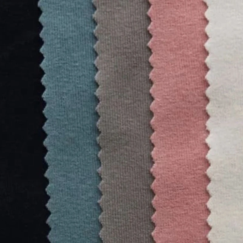 High quality cotton knitted fabric 100% organic cotton plain weave fabric, suitable for T-shirt clothing cotton fabric