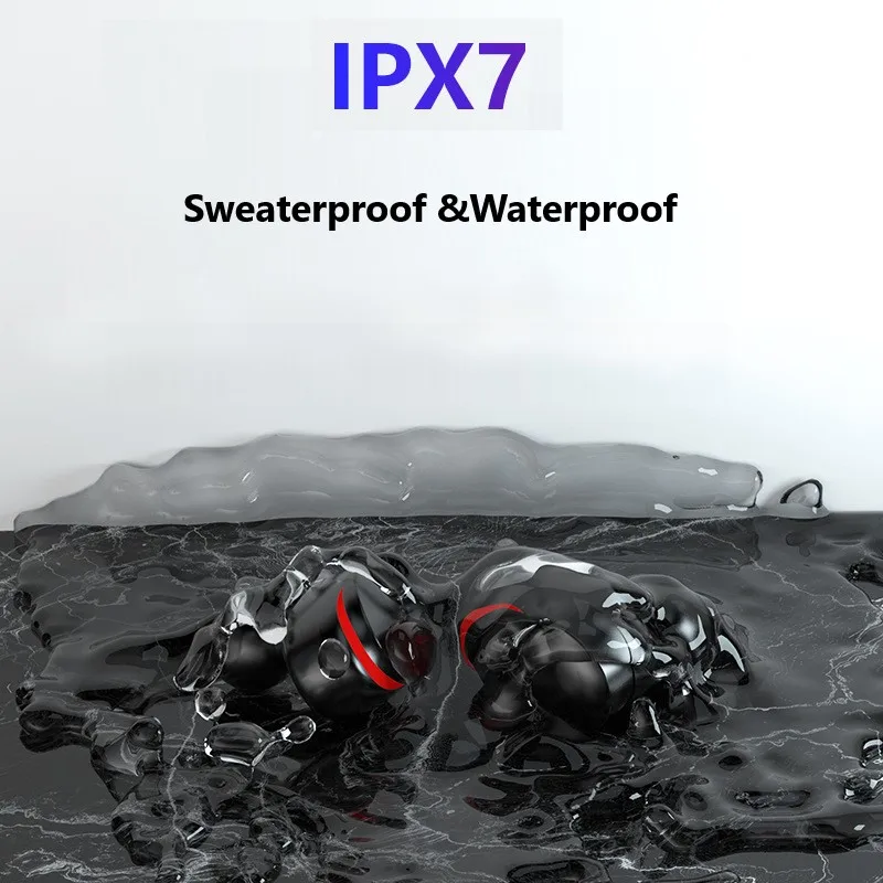 China Wholesale Hands Free Blue Tooth Headset Boat Twin True Wireless Earphone With LED Light