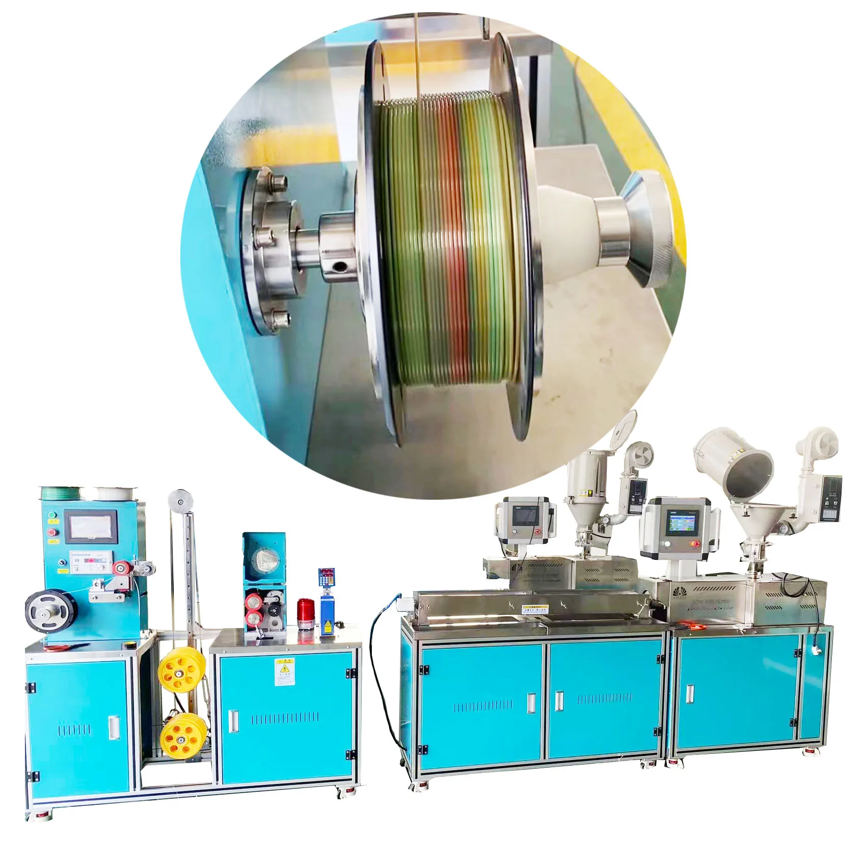 Design idea 3D filament making extruder machine