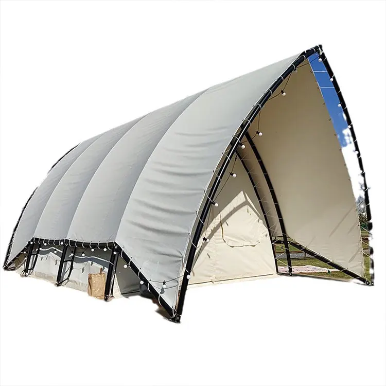 Outdoor customized travel camping 5x7m sailboat tent