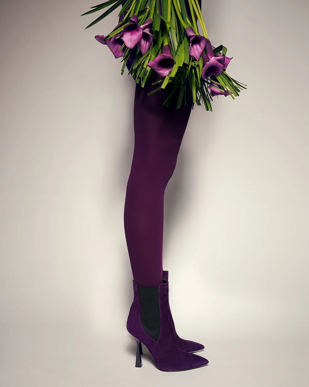 Made In Italy Daily Wear Glamorous Pointed Toe Stiletto Ankle Boots In Genuine Leather For All Seasons