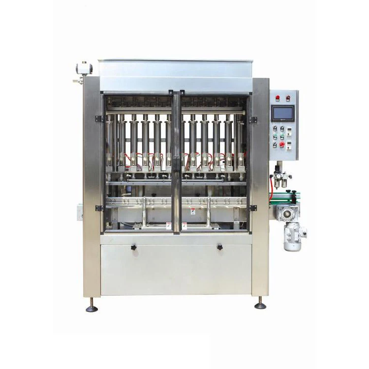Full Automatic Linear Piston Car Oil Motor Oil Filler Lubricant Filling Machine 2, 4, 6, 8, 10, 12, 14, 16 nozzles