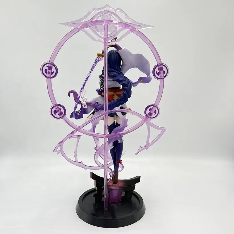 26cm Raiden Shogun Genshin Impact Anime Figure Yae Miko/Kamisato Ayaka Action Figure Paimon/Klee/Ganyu Figurine Model Doll Toys