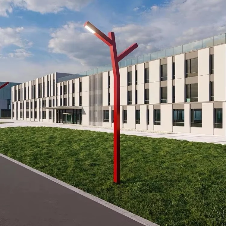 Modern garden lamps outdoor water proof street lamps LED outdoor courtyard classic pole lights street lamp columns