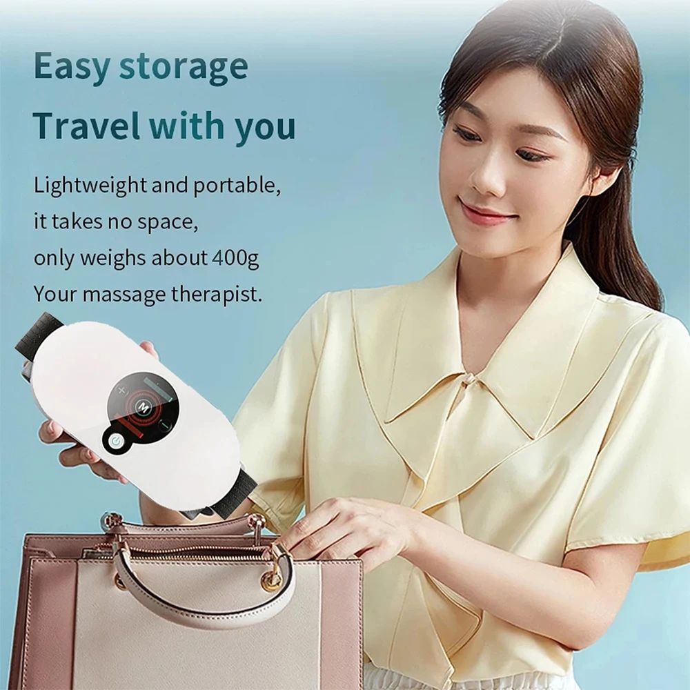 Electric heat body slimming belt massage vibrator stomach massagers stimulation