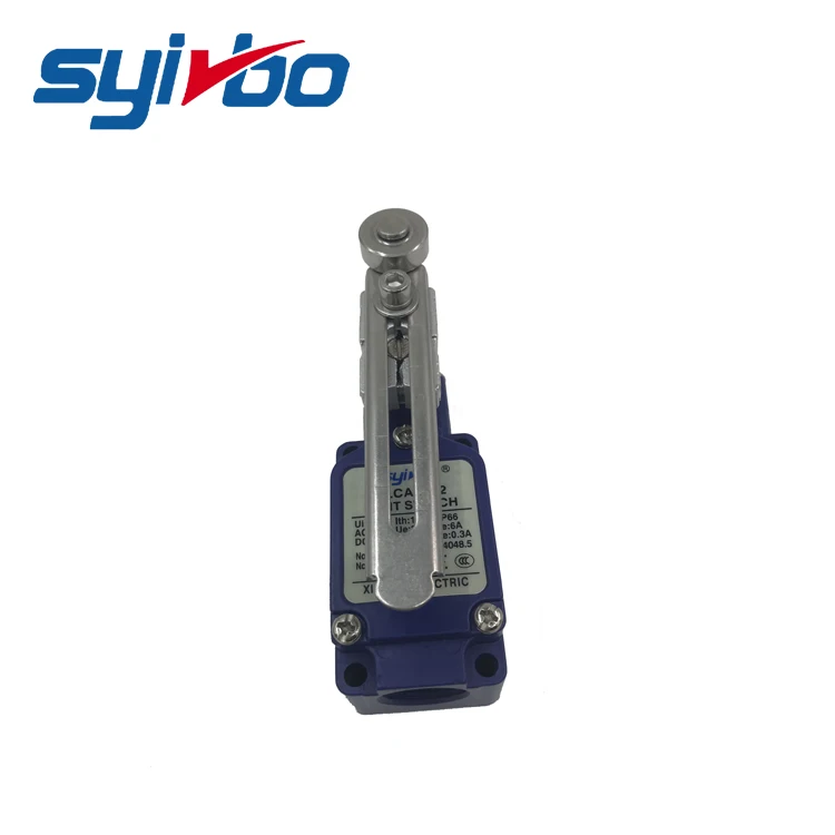 Surface anodized Corrosion Resistant Double-circuit adjustable roller action snap limitswitch