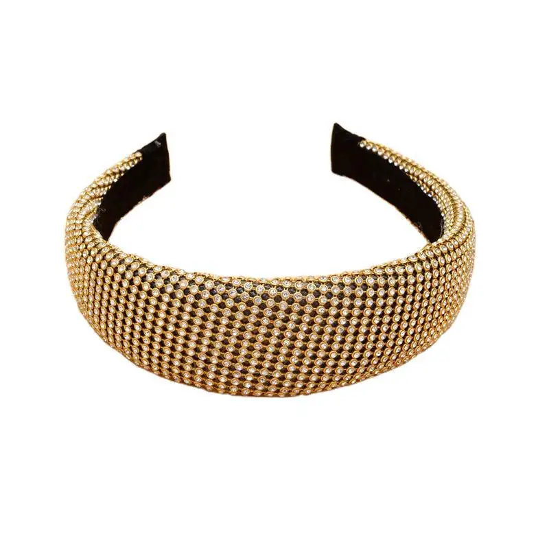 
Vintage luxury Handmade rhinestone girls headband crystal hair band 1920s headband 