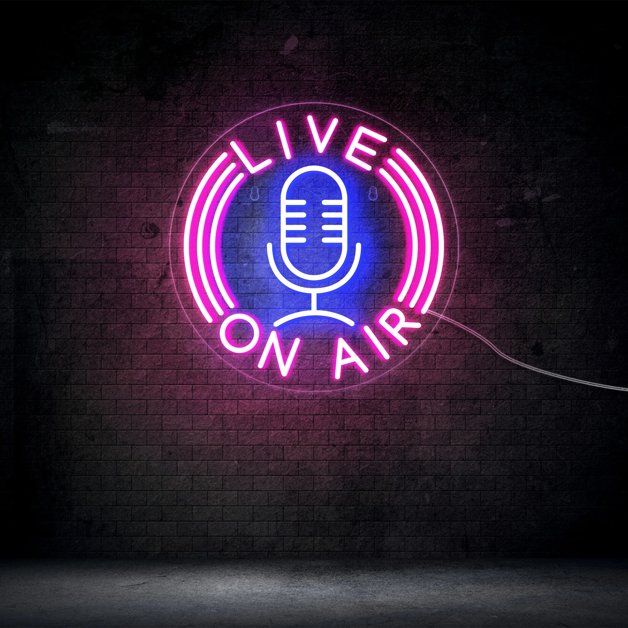 Drop Shipping No Moq Happy Birthday Custom Acrylic Neon Signs Led Neon Lights