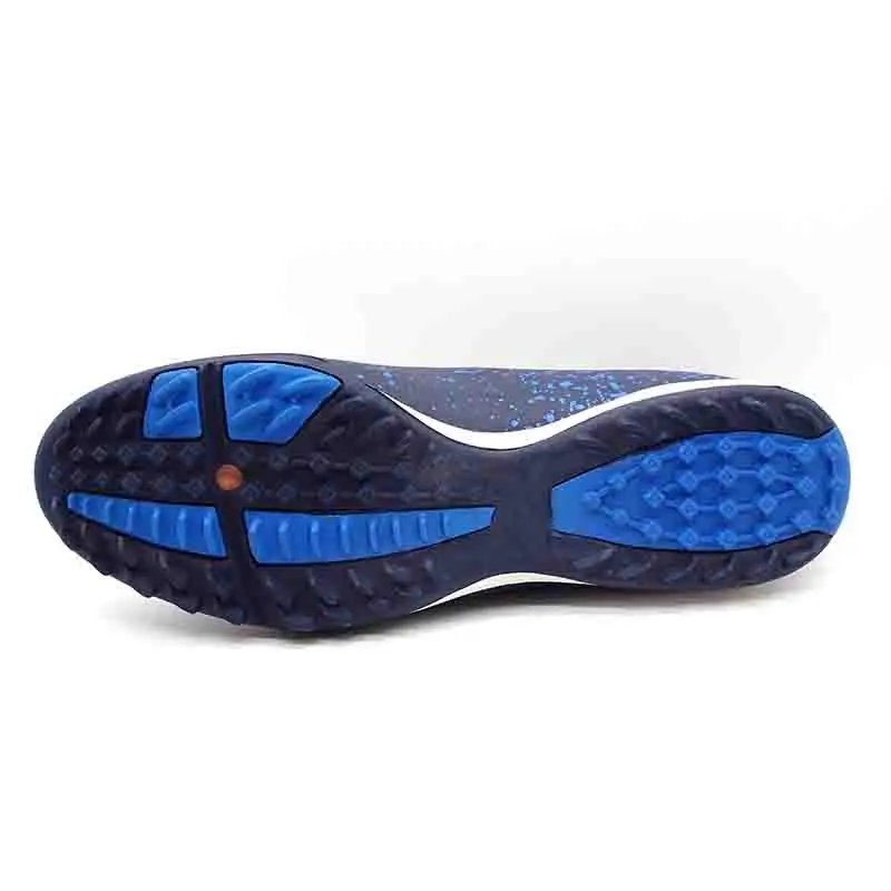 
New design fashion shoes lace-up China manufacturer pu lightweight sport football shoes men function 