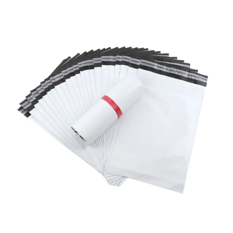 Bags with Pocket Courier Plastic Custom Self Adhesive Poly Mailer Mailing Shipping Pouch Plain Self-adhesive Envelope 100 Pieces