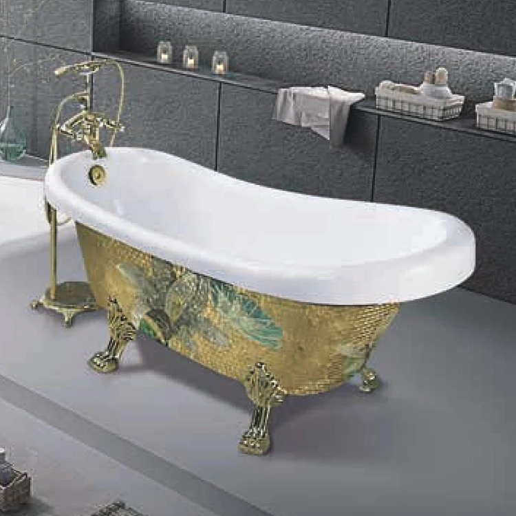 European acrylic  hot tub soaking freestanding modern tub