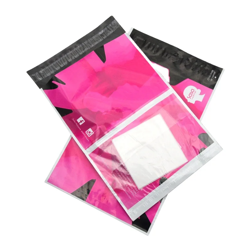 Wholesale recycle plastic bags for clothing envelope personalized logo plastic bag envelopes poly