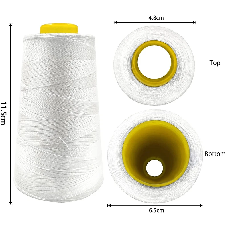 Durable Each Spool Quilting Sewing Machine Sewing All Purpose Sewing Threads  soft texture Polyester Thread