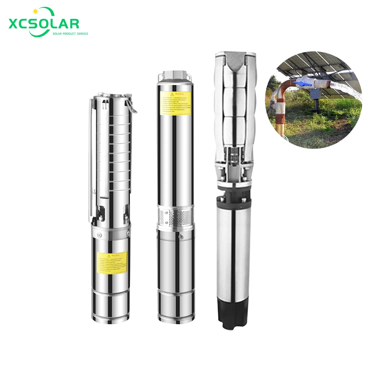 Philippine Market Stainless Steel High Head Powerful 3 Phase 5HP 3HP 1HP DC AC Solar Water Pump Irrigation System Kit//