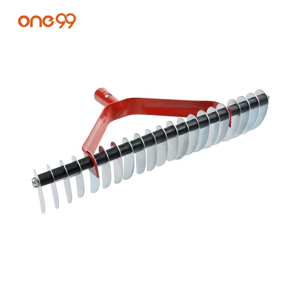 one99 21t lawn thatching rake head wholesale lawn steel hand rake agricultural tool farming rake head