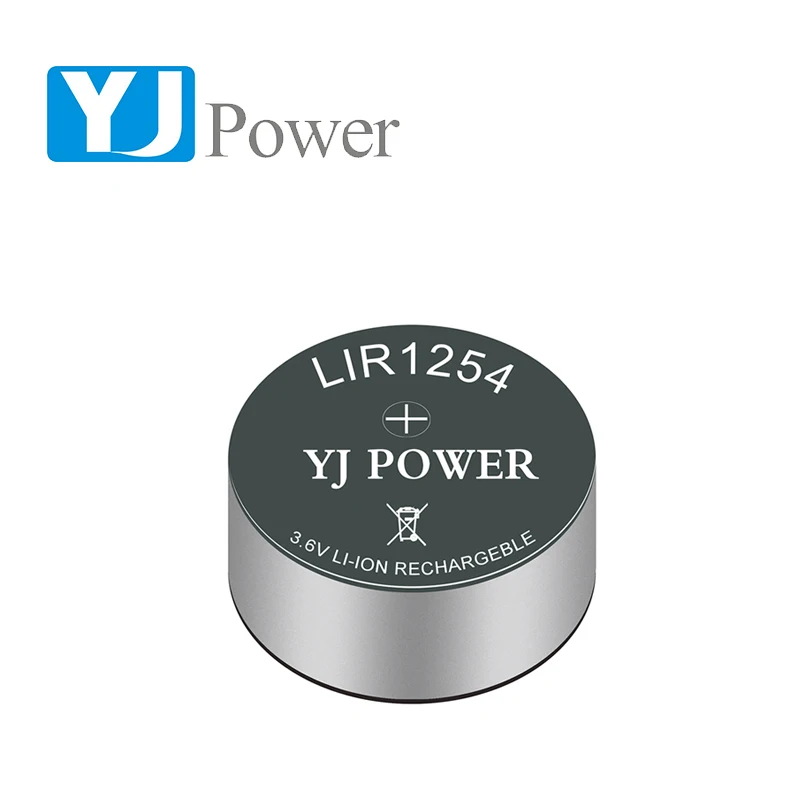 BIS UL1642 Certificate Approved LIR1154 50mAh 3.6v lithium polymer battery 1154 50mAh 3.6v polymer battery for TWS earphone