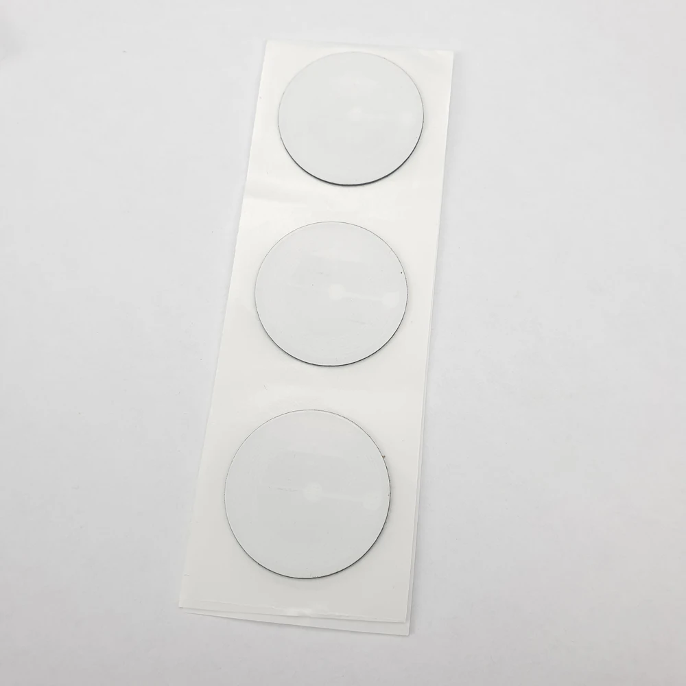 Custom logo Branded ISO14443A 30mm Anti Metal RFID Sticker NFC for Mobile