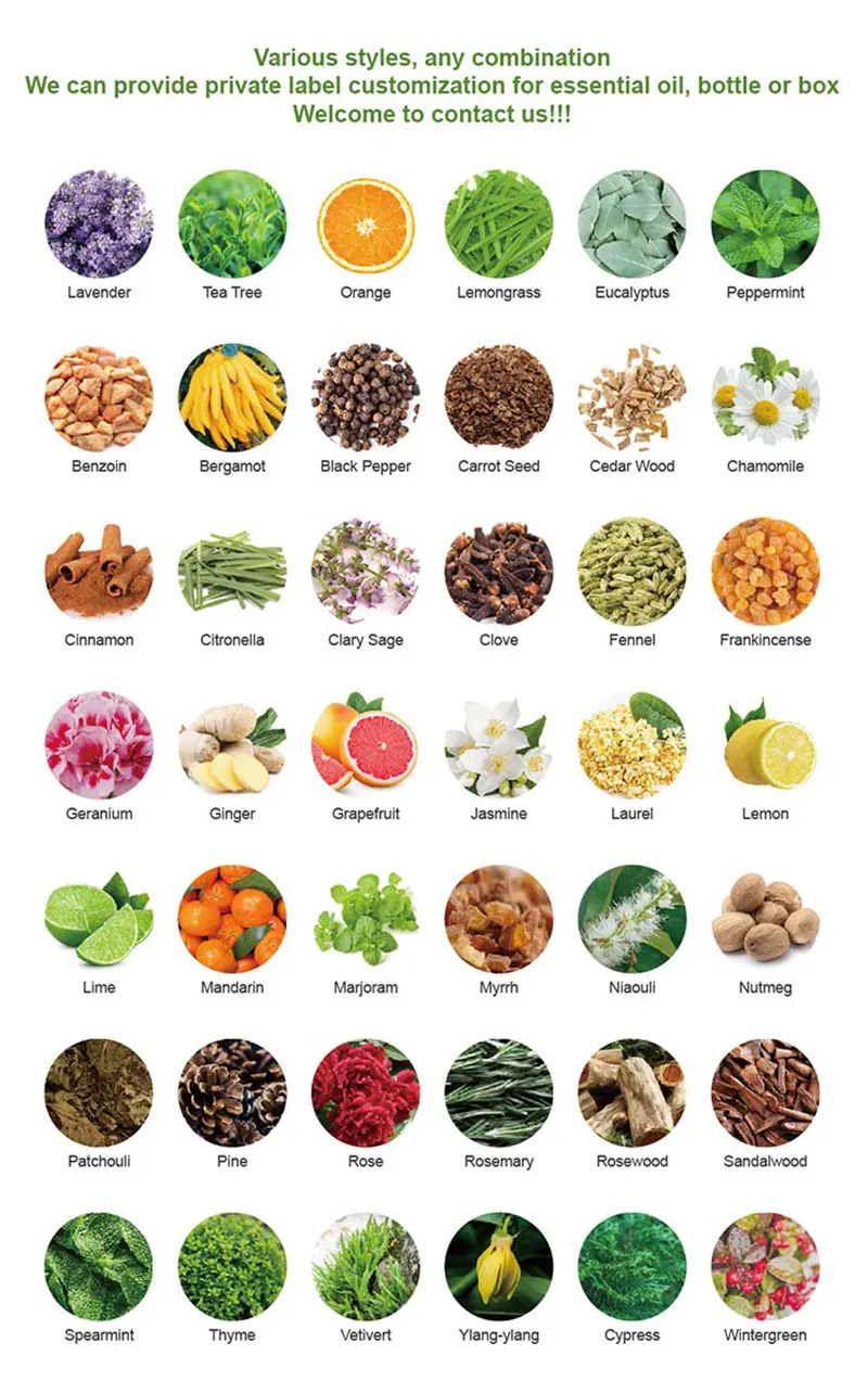 Private brand Best Quality 100% Pure Natural Perfume Oil  organic jasmine aromatic essential oil