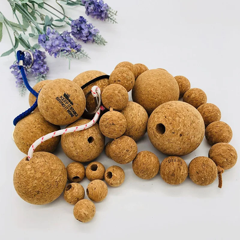 Fashionable perforated soft wooden ball ornaments modern simple household ornaments grinding and polishing process Wooden