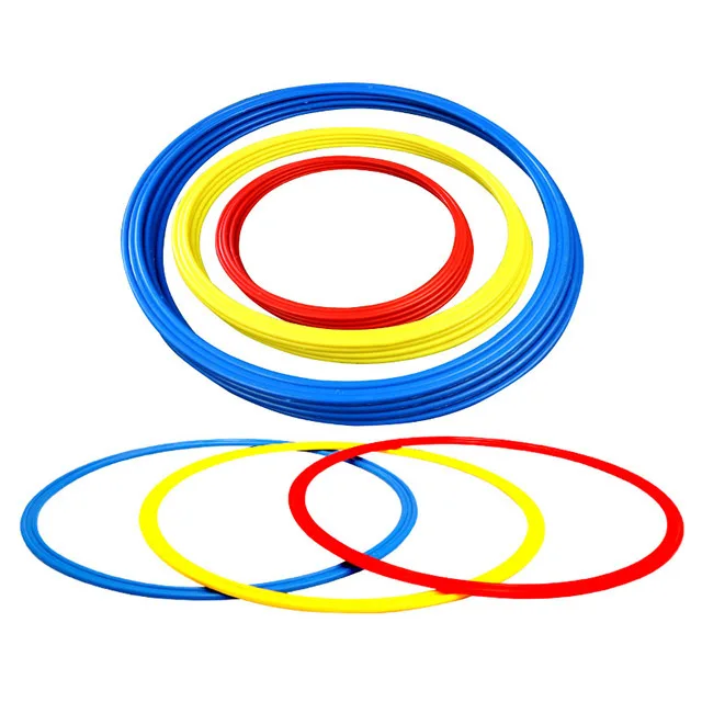 wholesale football training equipment physical fitness ring basketball agility circle Taekwondo training obstacle equipment