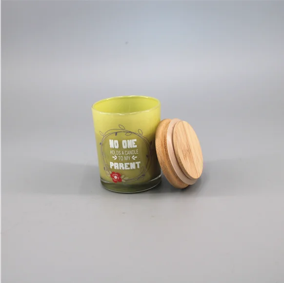 Custom Mini Decorative Scented Soy Wax Fragrant Glass Jar Candles