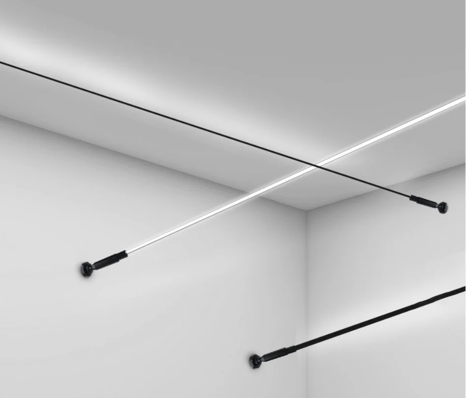 Skyline Linear Light Fitting Accessories Stainless Round Square Base Wall Foundation