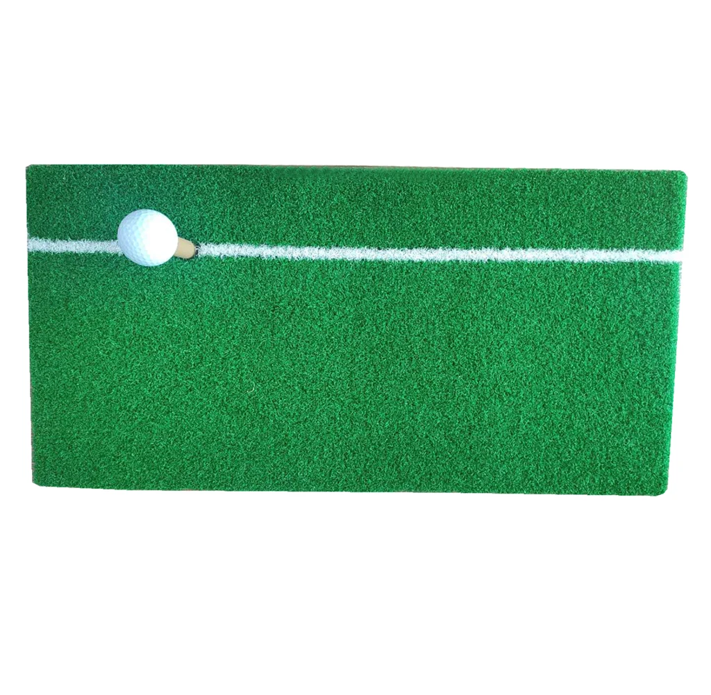 Mazel Indoor Outdoor Training Artificial Grass Turf Nylon Golf Hitting Mat with Golf Tees and Golf Balls