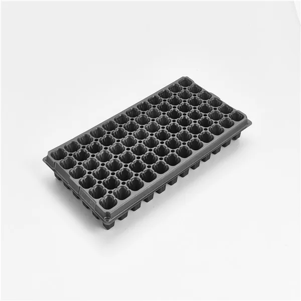 72 Holes Biodegradable Sprouting Polyethylene Rice Planter Machine Plastic Greenhouse Seed Tray