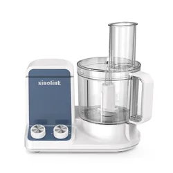 Large Capacity multi-function 3 in 1 food processor 600 watt