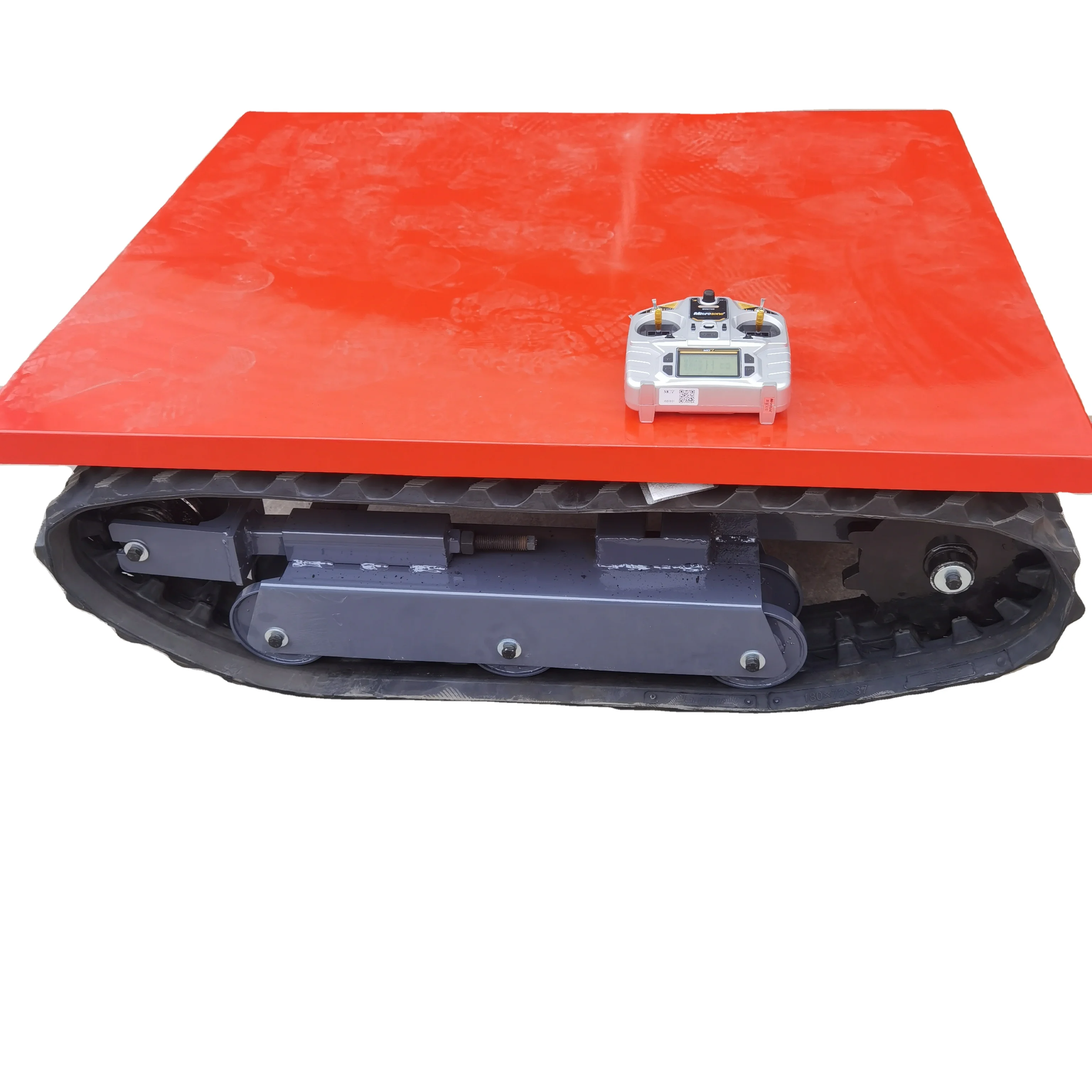 Customized professional crawler chassis tracked carrier remote control  tracked chassis  with CE certification