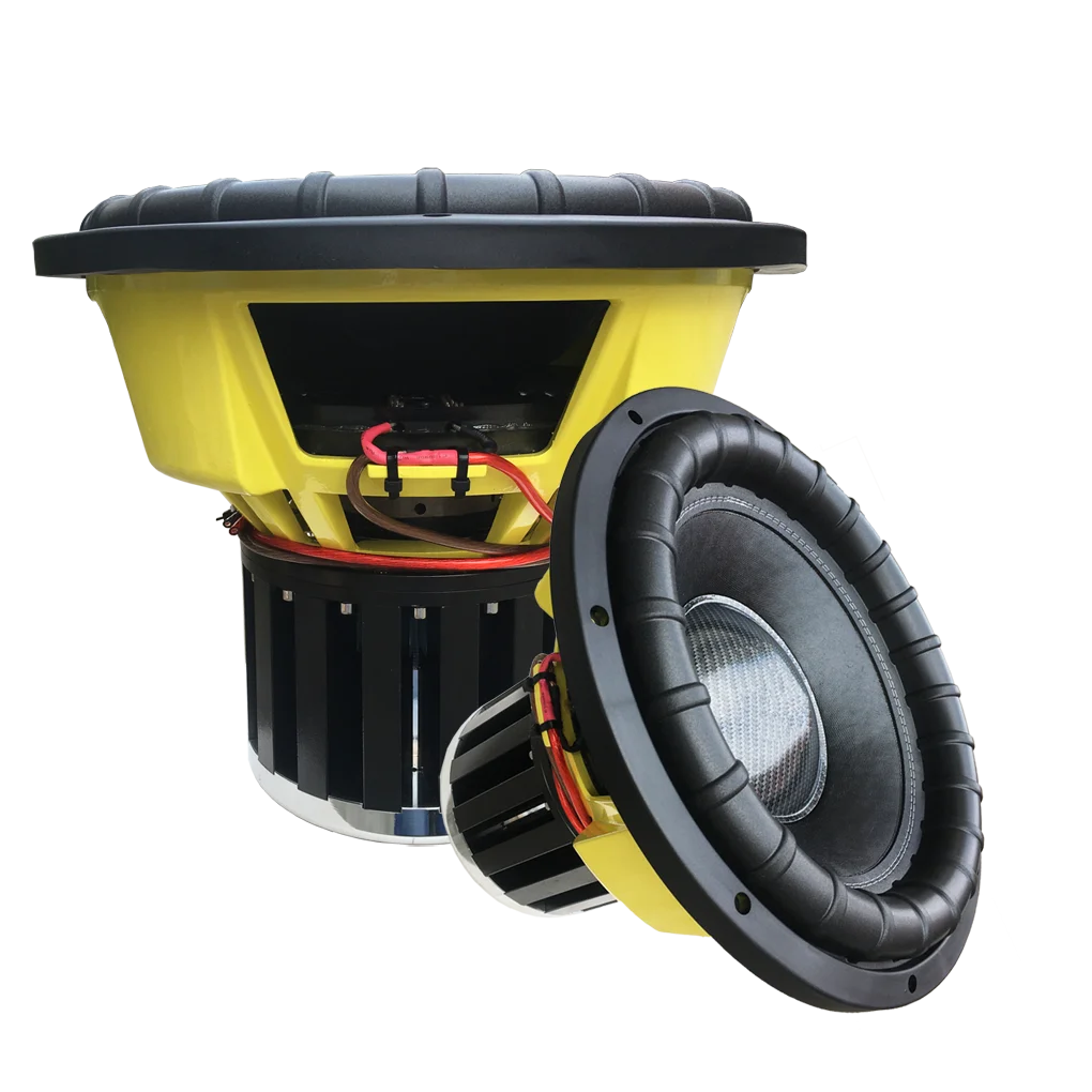 Dentaly New Item Dual 1ohm  Dual 2ohm 13 Bar Neodymium Motor subwoofers 12Inch 15inch 18inch OEM Car Speaker Auto Woofers