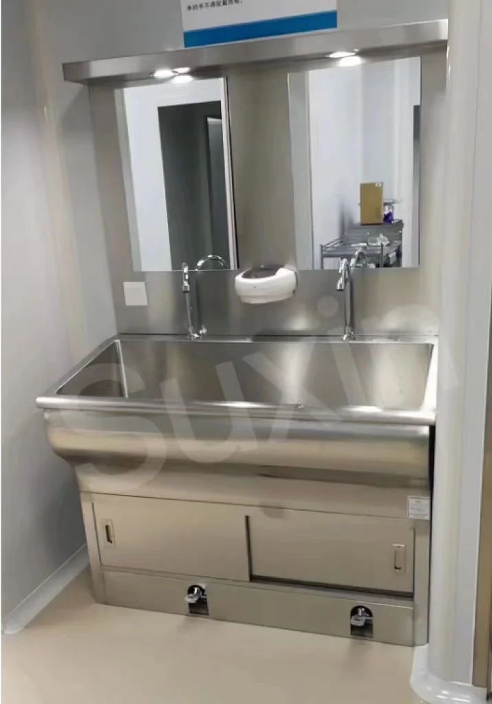 Surgical 304 Stainless Steel Hand Wash Sink for Hospital