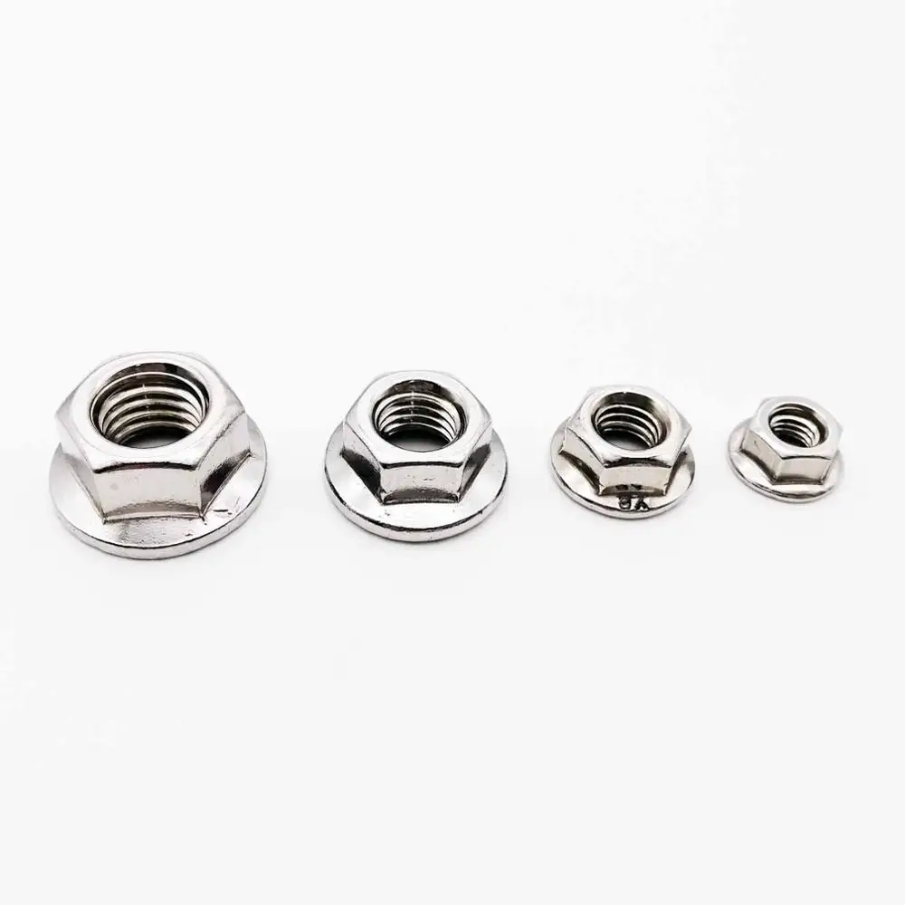 Factory direct fasteners price M3 M4 M5 M6 M8 M10 M12 stainless steel DIN934 hex nut