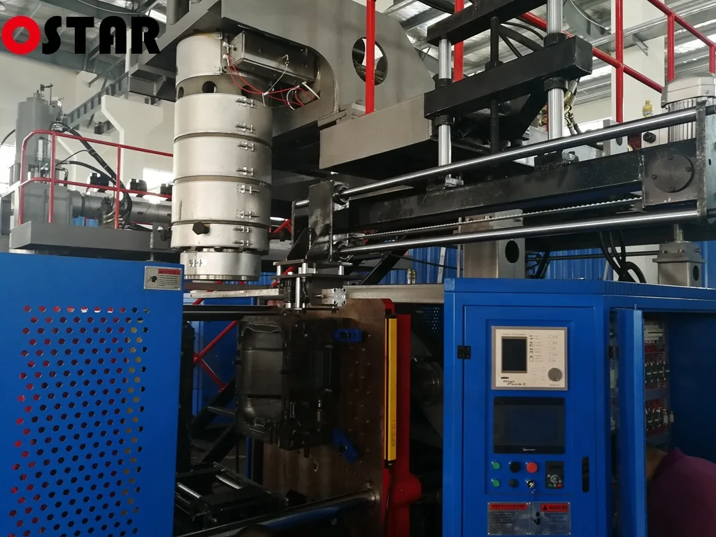 20l 25 Litre Hdpe Jerry Can Extrusion Blow Molding Machine For Cooking Palm Oil