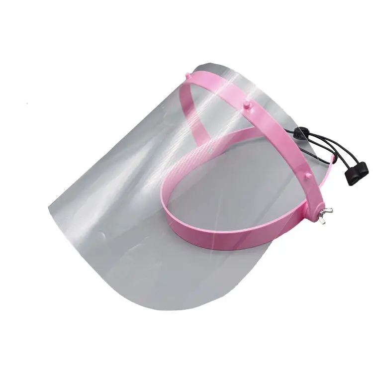 Full Protective Face Shield Reusable Plexiglass Safety Dental Adjustable Face Shield For Doctor