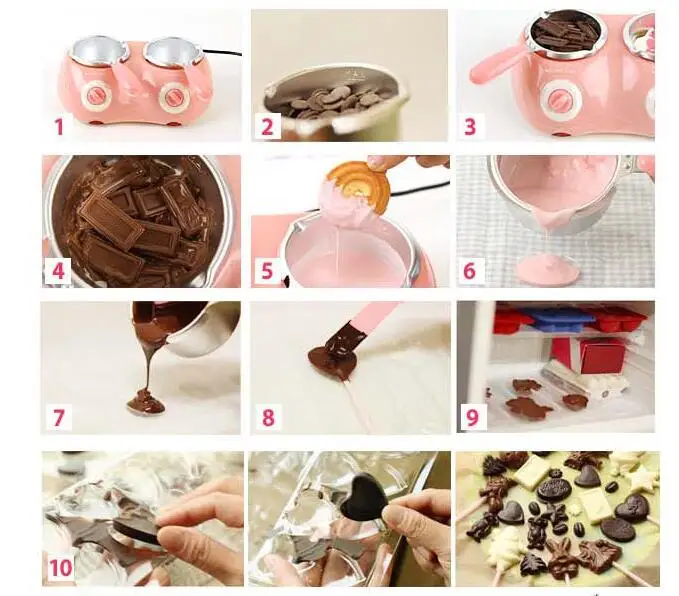 
Electric Chocolate Melter Machine Chocolate Melting Pot 